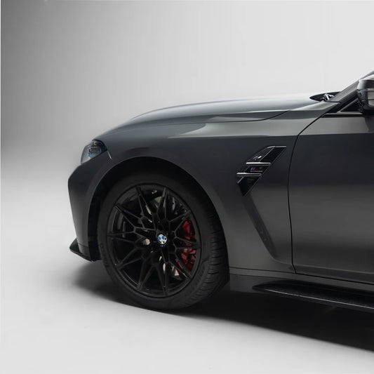 OEM Style Pre Pregged Dry Carbon Fender Vent Cover for BMW M3 G80 G81 2020+