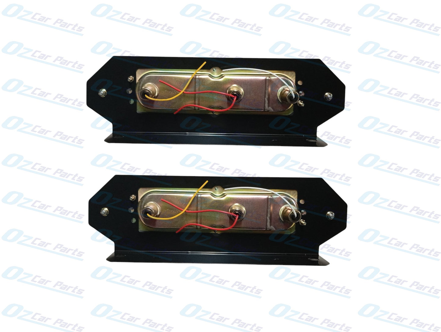 Universal LED Tail Lights with Bracket and Globes Tray Back Ute and Trailer Pair