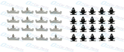 Side Skirt Clips Bracket Set of 36 for Holden Commodore VE VF HSV GTS Clubsport