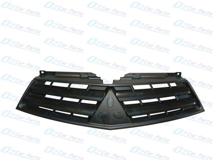 Front Black Horizontal Bar Mesh Grille for Mitsubishi Triton MN Ute 2009-2015