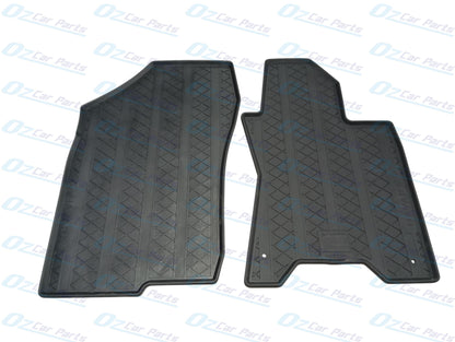 Front Rubber Floor Mats Set Genuine for Nissan Navara D23 NP300