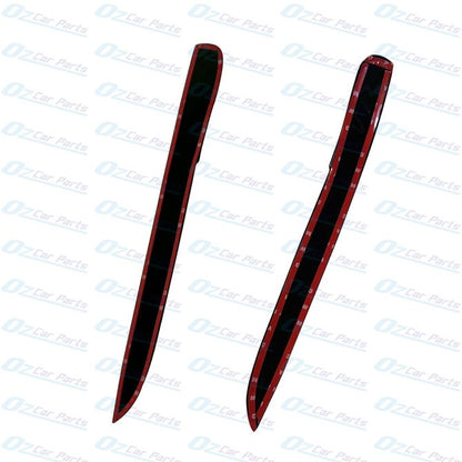 Headlight Eye Lids Eye Brow Fit Pair For Holden Commodore VE Series 1 & 2