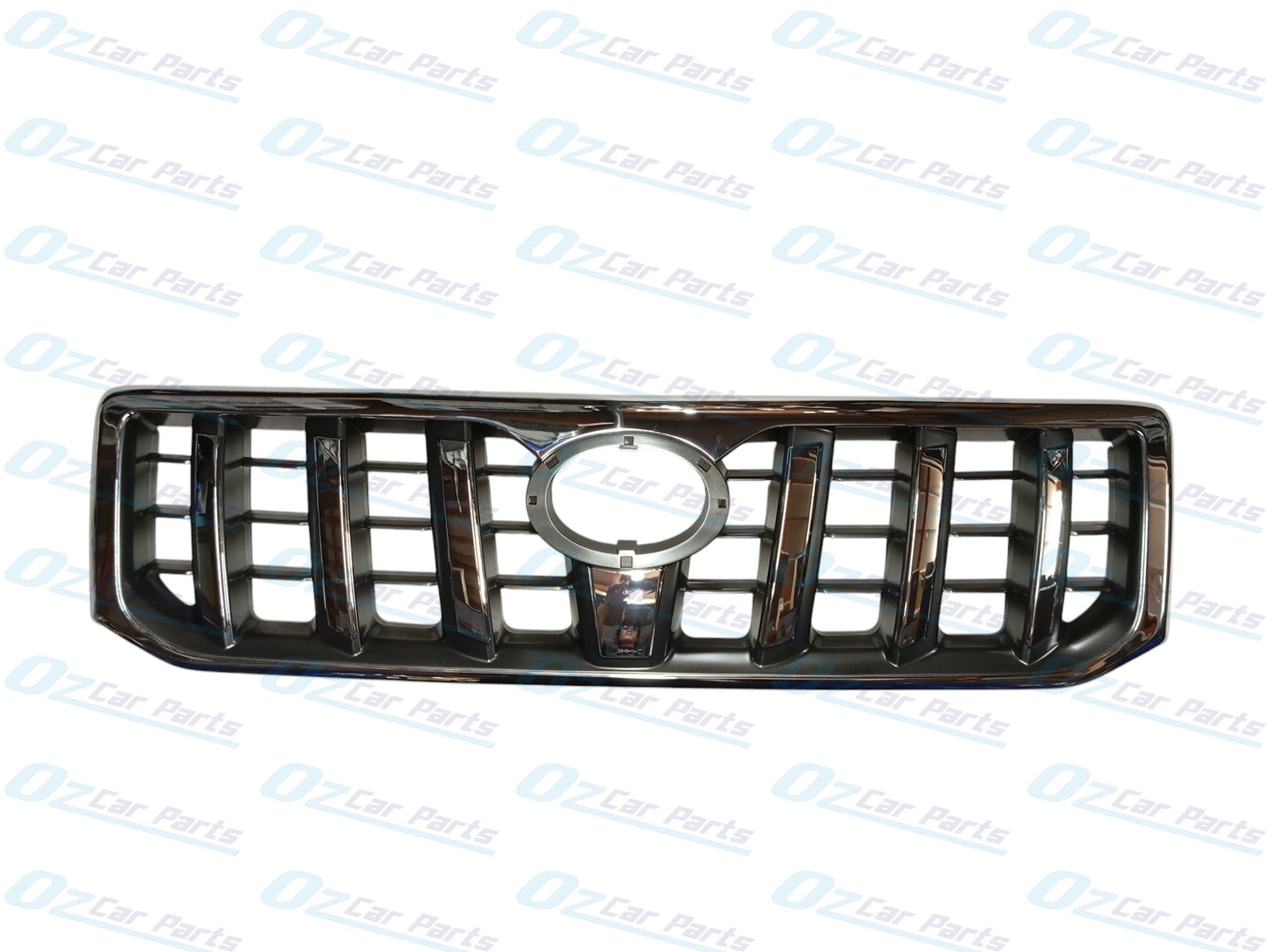 Front Grille Chrome Grey for Toyota Landcruiser Prado J120