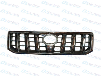 Front Grille Chrome Grey for Toyota Landcruiser Prado J120
