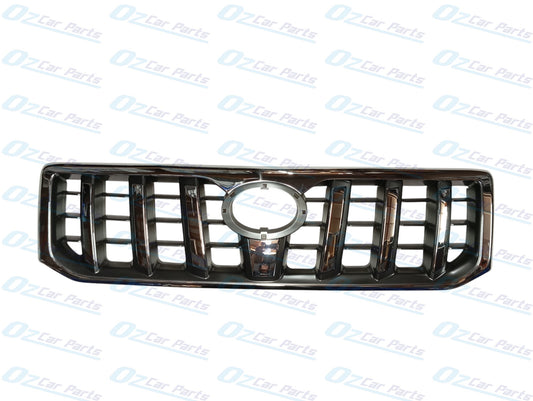 Front Grille Chrome Grey for Toyota Landcruiser Prado J120