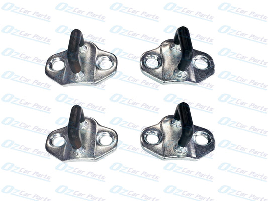 Door Latch Striker Set of 4 for Holden Commodore VT VX VY VZ SS V6 V8