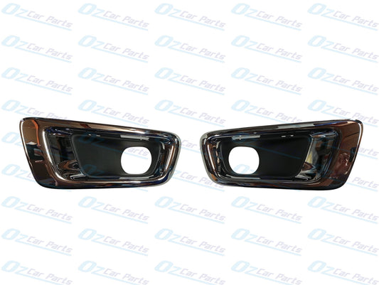 Fog Light Bezel Cover with Chrome Surround Full Kit Genuine for Holden RG Colorado 2012 - 2015