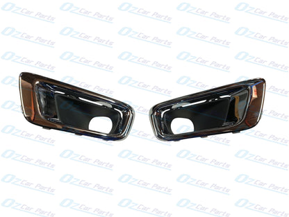 Fog Light Bezel Cover with Chrome Surround Full Kit Genuine for Holden RG Colorado 2012 - 2015