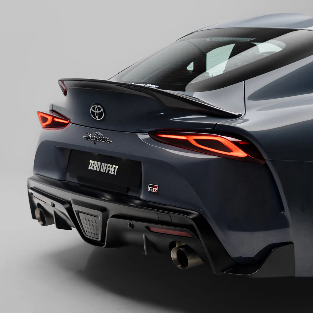 TRD Style Pre Pregged Dry Carbon FIber Spoiler for Toyota Supra A90 2019+