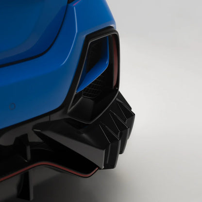 Mugen Style Rear Diffuser & Rear Spats for Honda Civic FK8 2017-2021