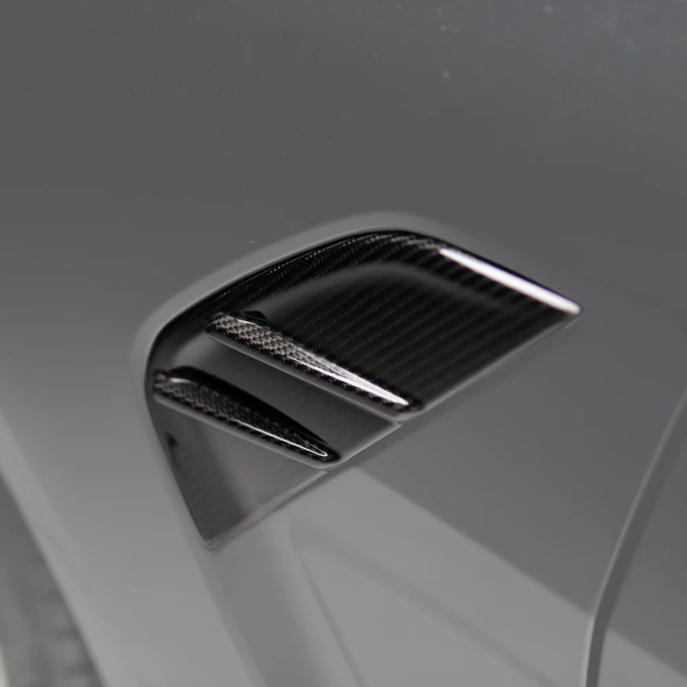 M Performance Style Pre Pregged Dry Carbon Fender Vent Cover for BMW M4 G82 G83 2020+