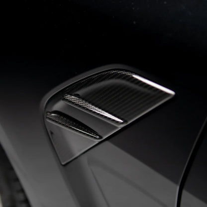 M Performance Style Pre Pregged Dry Carbon Fender Vent Cover for BMW M4 G82 G83 2020+