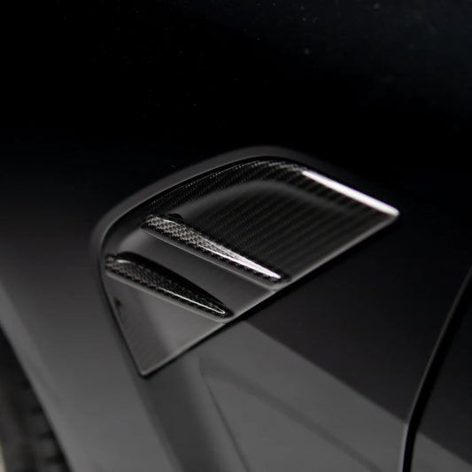 M Performance Style Pre Pregged Dry Carbon Fender Vent Cover for BMW M4 G82 G83 2020+