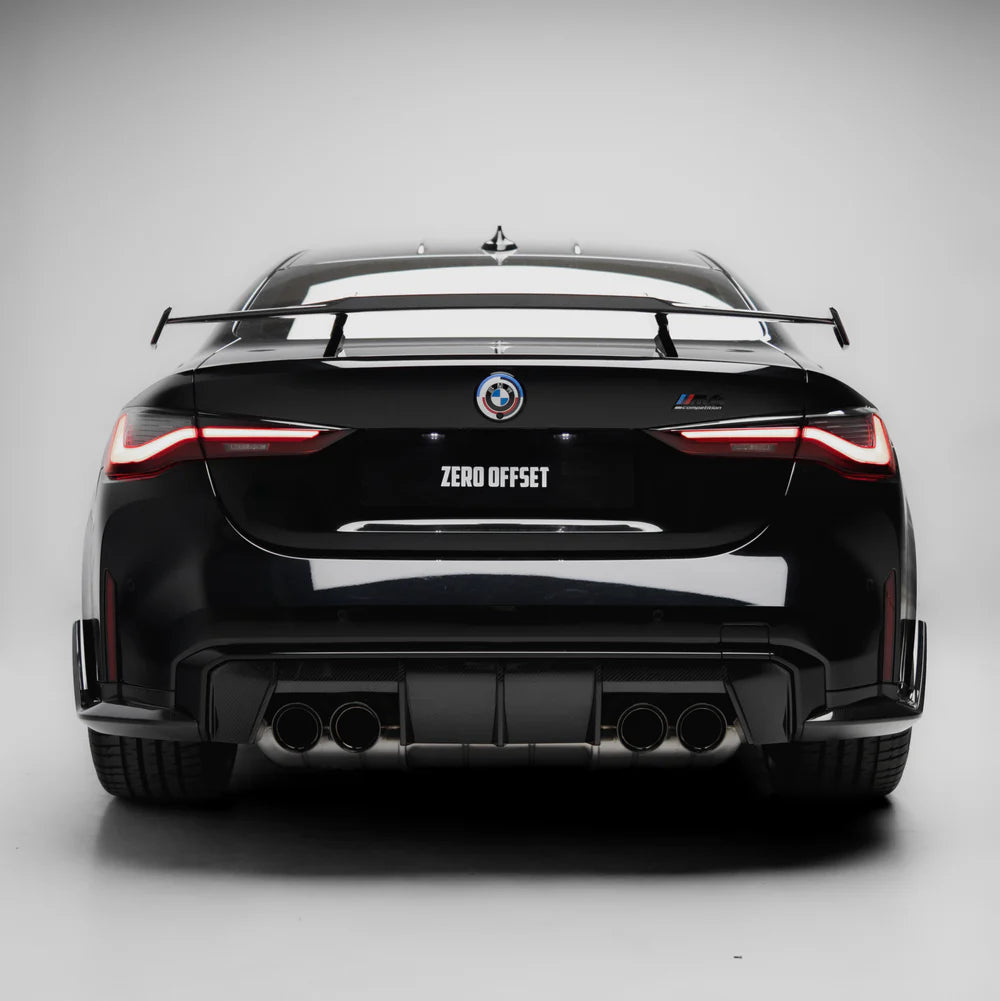 M Performance Style Pre Pregged Dry Carbon Rear Winglets for BMW M4 G8 ...