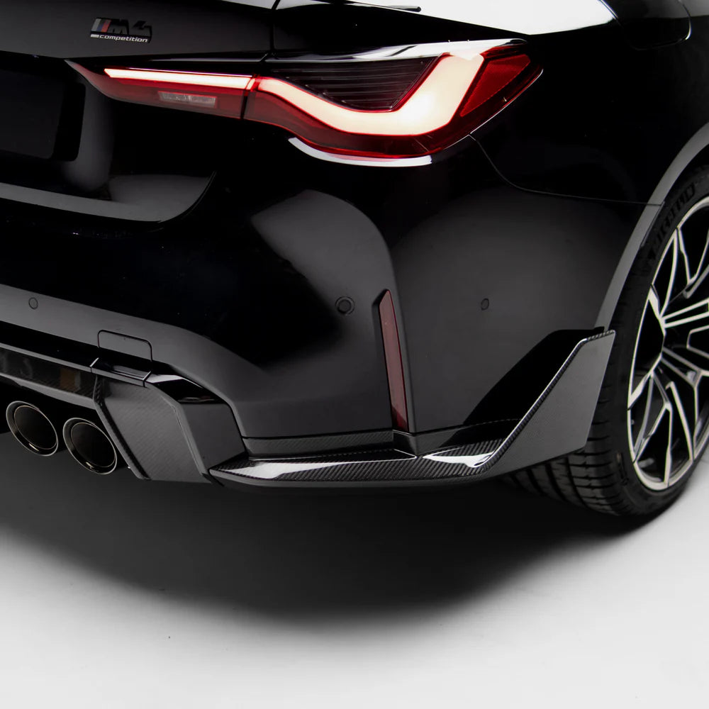 M Performance Style Pre Pregged Dry Carbon Rear Winglets for BMW M4 G82 G83 2020+