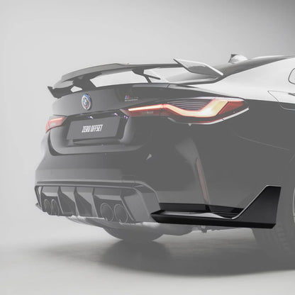 M Performance Style Pre Pregged Dry Carbon Rear Winglets for BMW M4 G82 G83 2020+