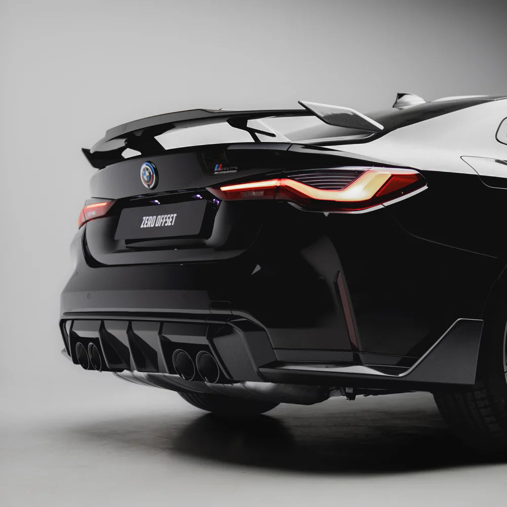 M Performance Style Pre Pregged Dry Carbon Rear Winglets for BMW M4 G8 ...