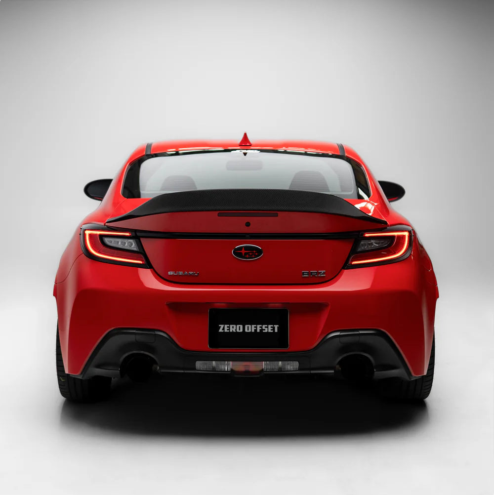 TRD 'High Kick' Style Spoiler for Subaru BRZ (ZD8) / Toyota GR86 (ZN8) Carbon Fibre 2022+