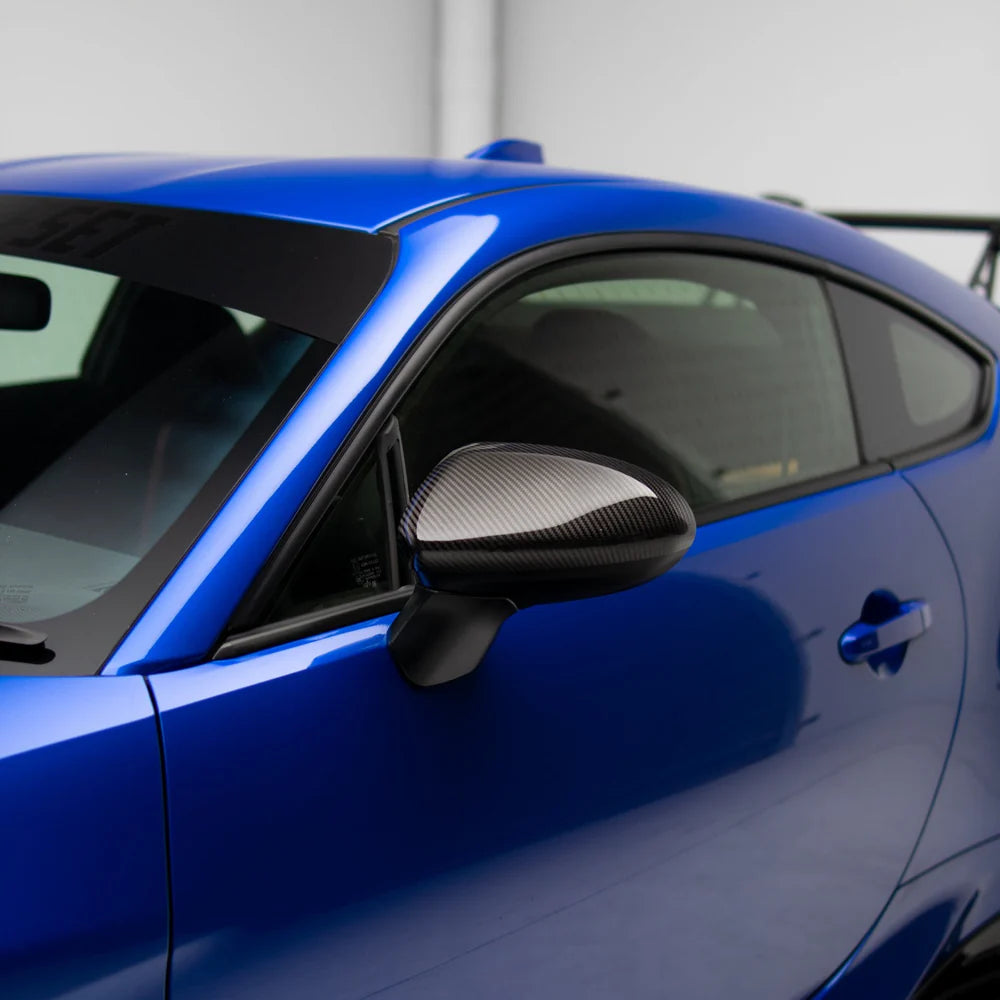Dry Carbon Mirror Caps for Subaru BRZ (ZD8) / Toyota GR86 (ZN8) 2022+