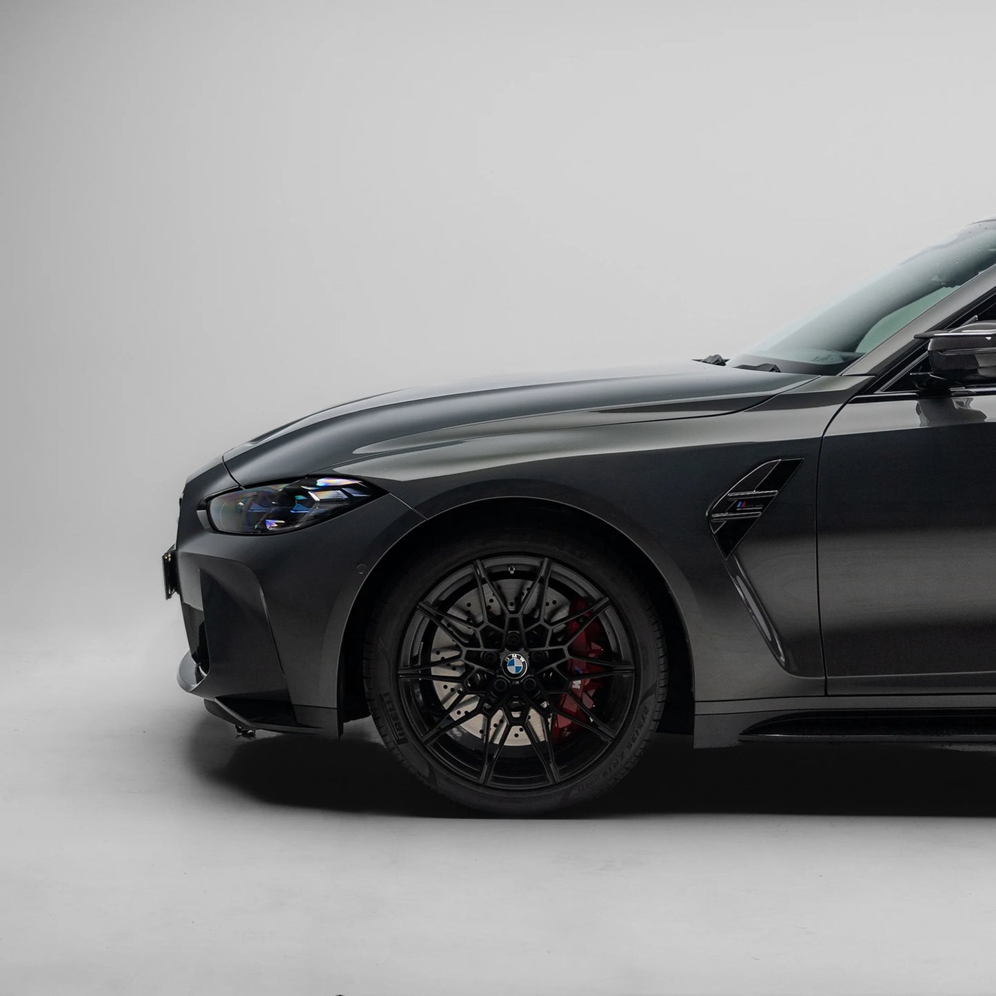 OEM Style Pre Pregged Dry Carbon Fender Vent Cover for BMW M3 G80 G81 2020+