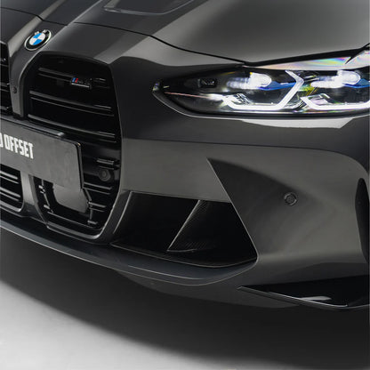 M Performance Style Pre Pregged Dry Carbon Front Ducts for BMW M3 G80 G81 / M4 G82 G83 2020+