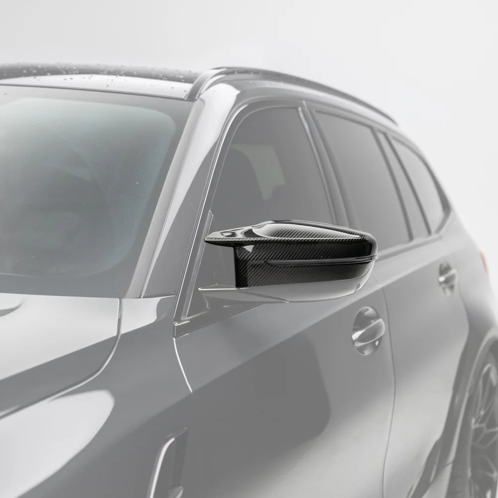 M-Performance Style Pre Pregged Dry Carbon Fiber Mirrors Caps for BMW M240i G42 / M340i LCI /M2 G87 / M3 G80 G81 / M4 G82 G83 2020+
