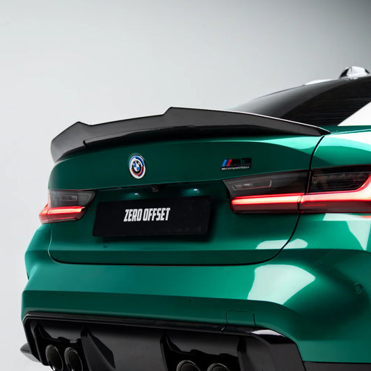 PSM Style Pre Pregged Dry Carbon Fiber Spoiler For BMW 3 Series G20 / M3 G80 2020+