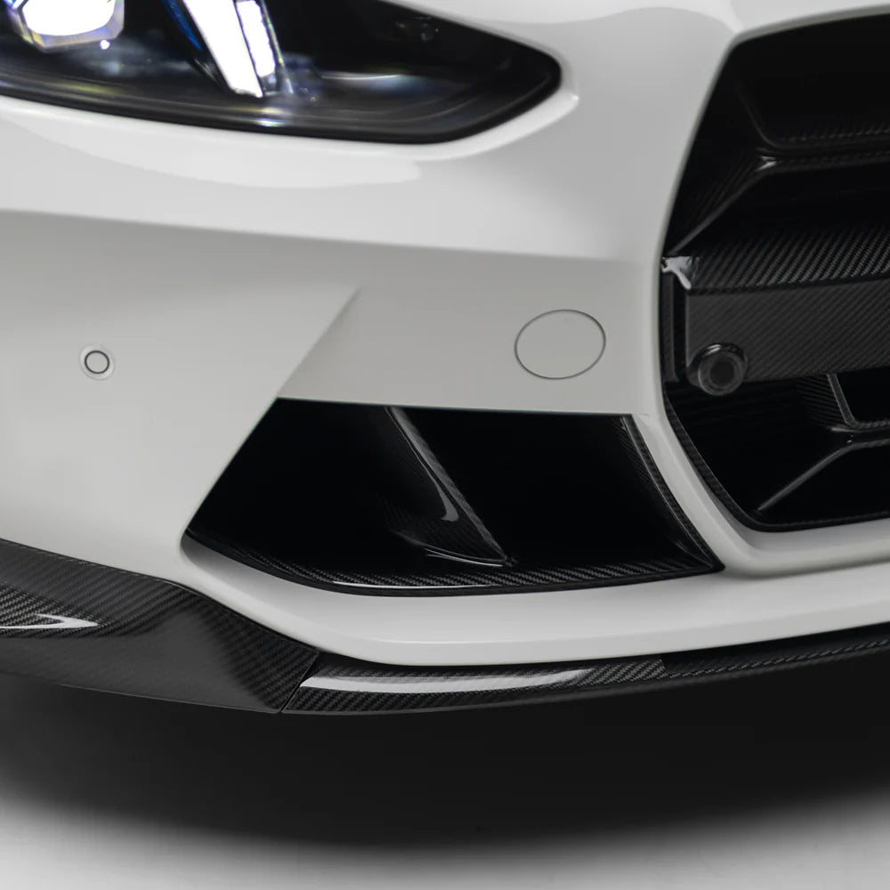 M Performance Style Pre Pregged Dry Carbon Front Ducts for BMW M3 G80 G81 / M4 G82 G83 2020+