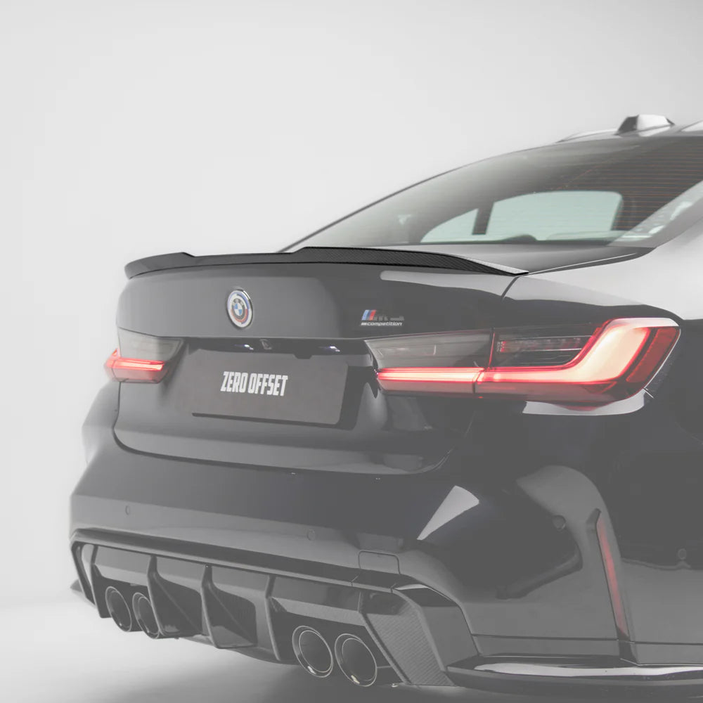 M-Performance V1 Style Pre Pregged Dry Carbon Spoiler for BMW 3 Series G20 / M3 G80 2020+