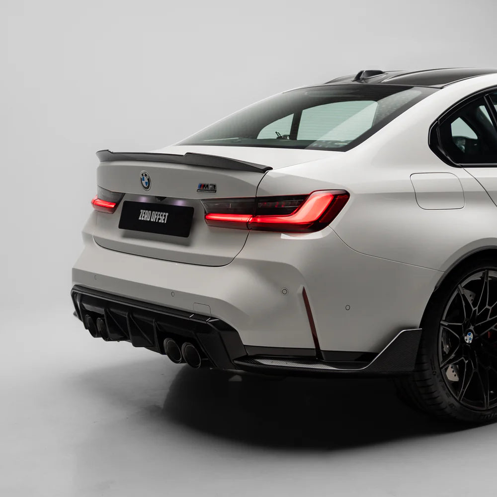 M Performance Style Pre Pregged Dry Carbon Rear Winglets for BMW M3 G8 ...