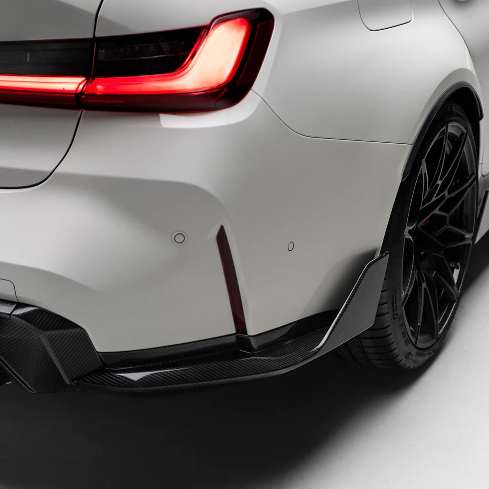M Performance Style Pre Pregged Dry Carbon Rear Winglets for BMW M3 G8 ...