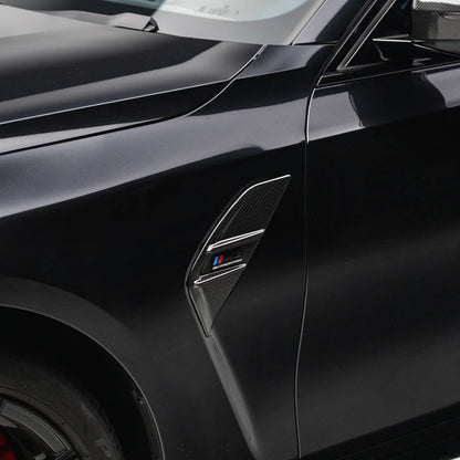 M Performance Style Pre Pregged Dry Carbon Fender Vent Cover for BMW M3 G80 G81 2020+