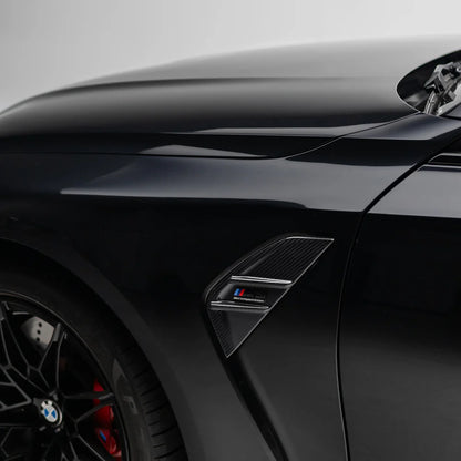 M Performance Style Pre Pregged Dry Carbon Fender Vent Cover for BMW M3 G80 G81 2020+