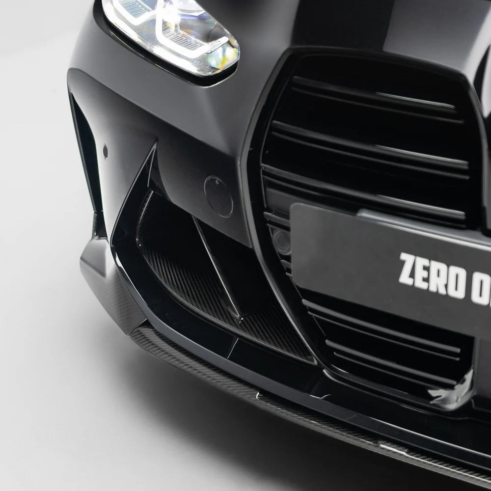 M Performance Style Pre Pregged Dry Carbon Front Ducts for BMW M3 G80 G81 / M4 G82 G83 2020+