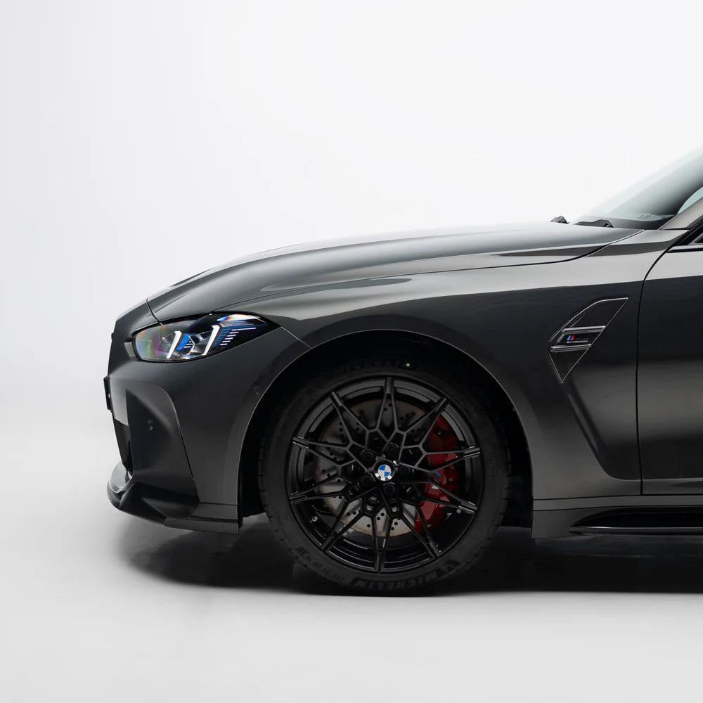 M Performance Style Pre Pregged Dry Carbon Fender Vent Cover for BMW M3 G80 G81 2020+