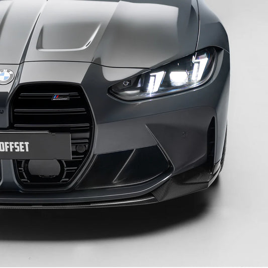 M Performance Style Pre Pregged Dry Carbon Front Ducts for BMW M3 G80 G81 / M4 G82 G83 2020+