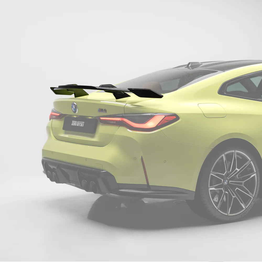 M-Performance Style Pre Pregged Dry Carbon Fiber Wing Spoiler for BMW 3 Series G20 / 4 Series G22 / M3 G80 / M4 G82 20+