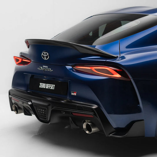 TRD Style Pre Pregged Dry Carbon FIber Spoiler for Toyota Supra A90 2019+