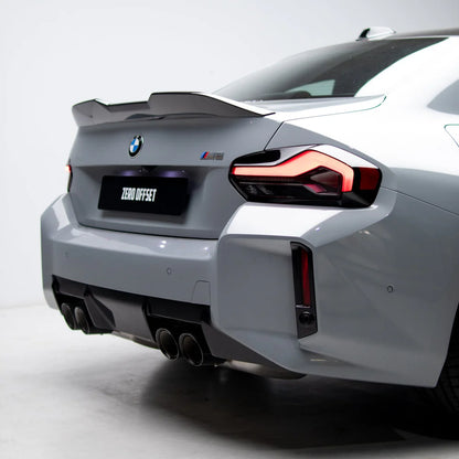 M Performance Style Pre Pregged Dry Carbon Fiber Spoiler for BMW 2 Series Coupe G42 2021+ / M2 G87 2023+