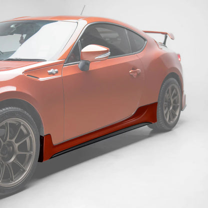 TRD V1 / Aero Nur Style Side Skirt for 12-21 Toyota 86 (ZN6)/Subaru BRZ (ZC6)