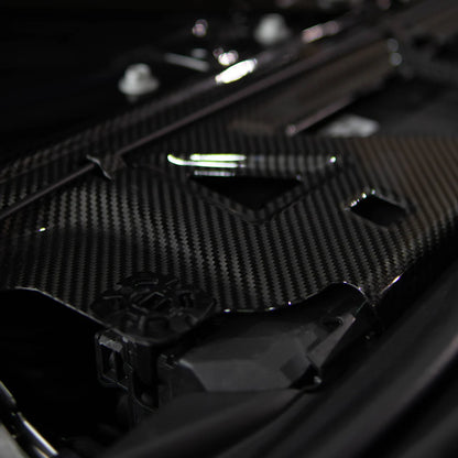 OEM Style Pre Pregged Dry Carbon Fiber Cooling Shroud for BMW M2 G87 / M3 G80 G81 / M4 G82 G83 2020+