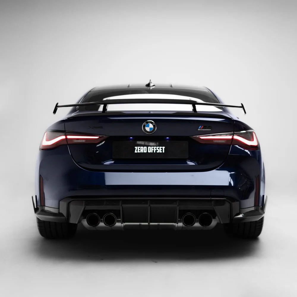 M Performance Style Pre Pregged Dry Carbon Rear Winglets for BMW M4 G8 ...