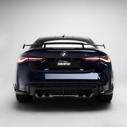 M Performance Style Pre Pregged Dry Carbon Rear Winglets for BMW M4 G82 G83 2020+