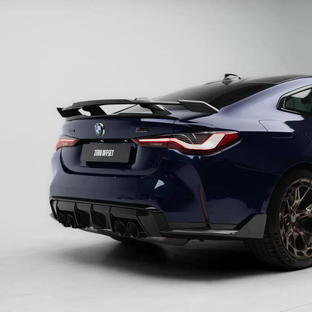 M Performance Style Pre Pregged Dry Carbon Rear Winglets for BMW M4 G82 G83 2020+
