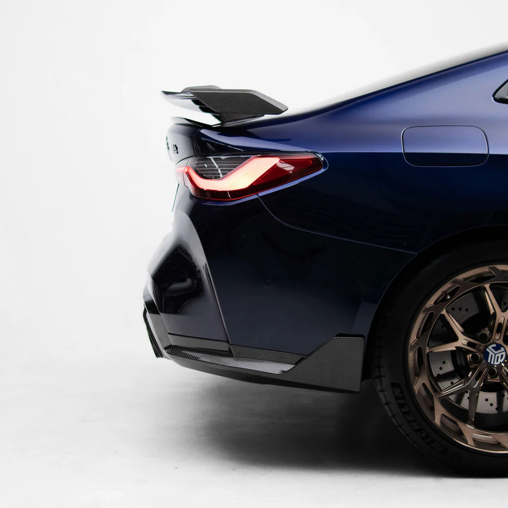 M Performance Style Pre Pregged Dry Carbon Rear Winglets for BMW M4 G8 ...