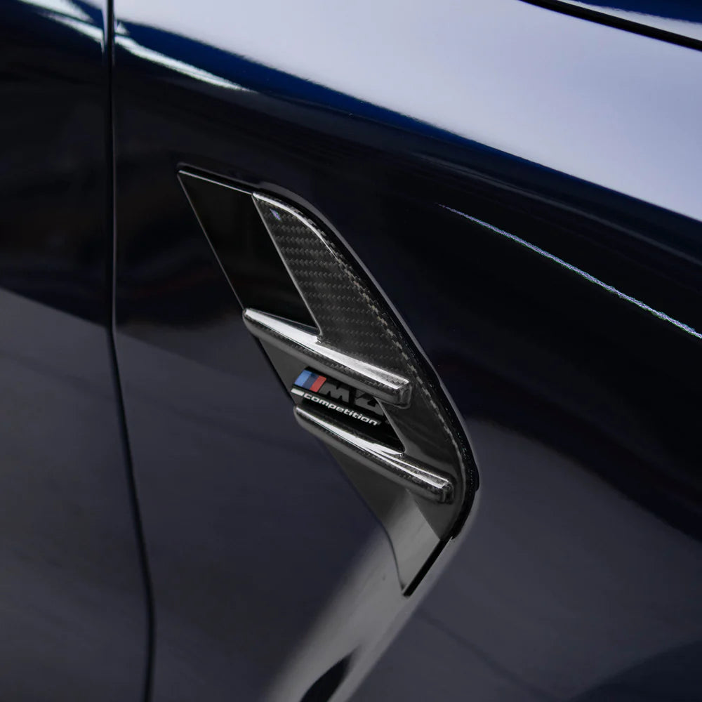 OEM Style Pre Pregged Dry Carbon Fender Vent Cover for BMW M4 G82 G83 2020+