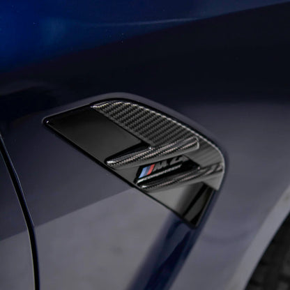 OEM Style Pre Pregged Dry Carbon Fender Vent Cover for BMW M4 G82 G83 2020+