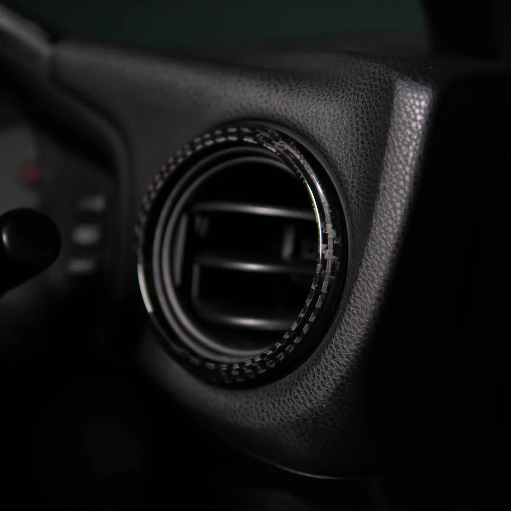 Dry Carbon Fiber Air Vent Tims 3PCS for Toyota 86 (ZN6) / Subaru BRZ (ZC6) 2012-2021