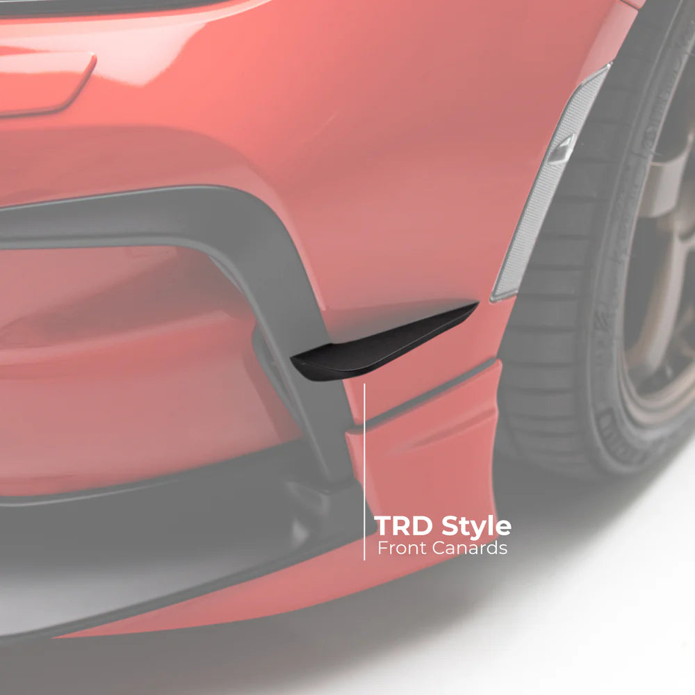 TRD Style Front Canards for Toyota GR86 (ZN8) / Subaru BRZ (ZD8) 2022+