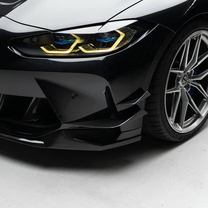 VS Style Pre Pregged Dry Carbon Canards for BMW M3 G80 G81 / M4 G82 G83 2020+